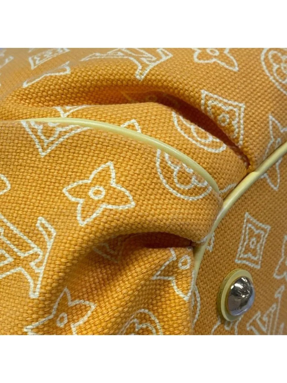 Louis Vuitton Tote Beach Line Cabai Panema PM Jaune Leather